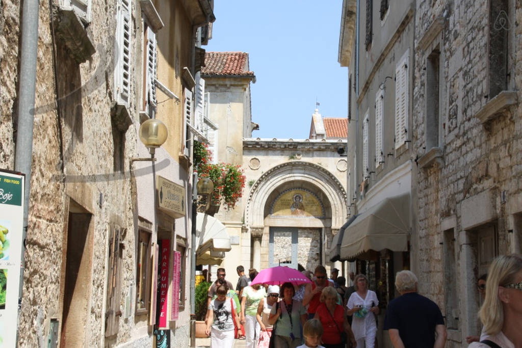 about Porec old town